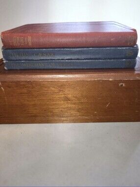Antique Book Bundle of Three: 1 Tennyson - 1904, 2 Shakespeare - 1906 and 1908